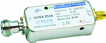 ULNA 2516 Verstärker 0,05 bis 2,6 GHz